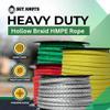 SGT KNOTS Hollow Braid HMPE Rope  Ultra-Strong, UV and Abrasion Resistant, High Strength-to-Weight Ratio, Lightweight for Arborists, Boating, Camping, Lifting, & Crafting (3/16", 100ft, Yellow) view 4