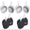 Rockville (4) MAC69W 6x9 White Aluminum Wakeboard Tower Speaker Pods+Covers view 1