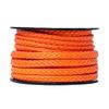 SGT KNOTS Hollow Braid HMPE Rope  Ultra-Strong, UV and Abrasion Resistant, High Strength-to-Weight Ratio, Lightweight for Arborists, Boating, Camping, Lifting, & Crafting (1/4", 25ft, Orange) view 2