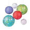Fun Express Science Party Lanterns with Hangers Birthday Party Decor - VBS Vacation Bible School Supplies/Decor (6 piece set) view 1