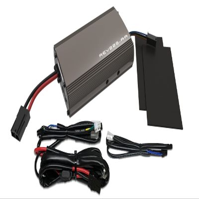 Hogtunes REV 225-AA - 225 Watts RMS 2 Channel Amplifier, Fits 1998-2013 Harley-Davidson Motorcycles