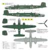 Techmod 48004 1/48 North American B-25C Mitchell II Polish Bahama Wet Decal WWII view 4
