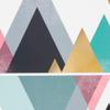 DRAEGER PARIS 1886 Scandinavian Mountain Wall Sticker 50 x 70 cm view 4