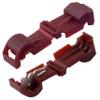 20 Pack 1000 PCS RED Durable T-TAP CONNECTORS 22/18 Gauge Wire view 1