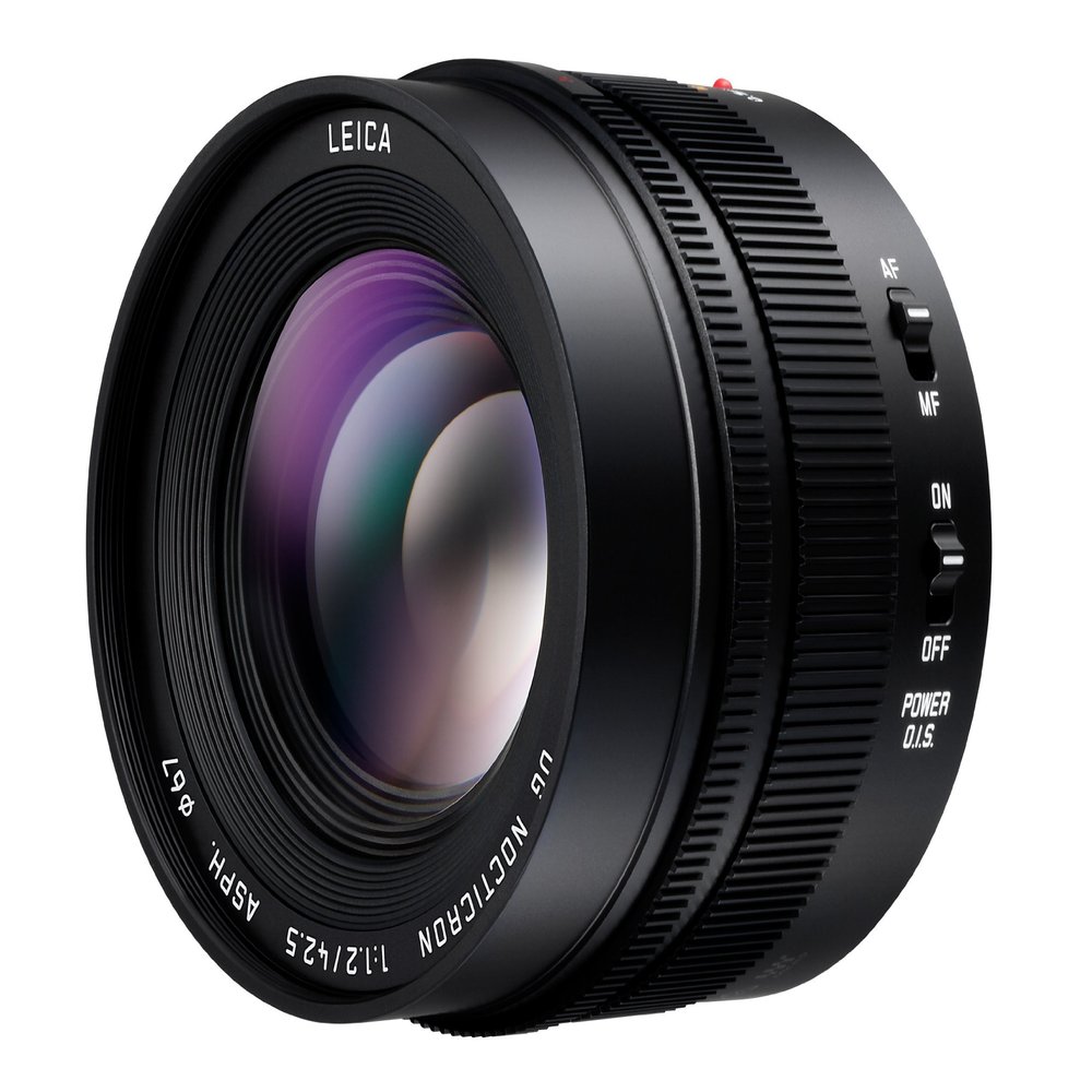 PANASONIC LUMIX G LEICA DG NOCTICRON LENS, 42.5MM, F1.2 ASPH, PROFESSIONAL MIRRORLESS MICRO FOUR THIRDS, POWER OPTICAL I.S, H-NS043 (USA BLACK) (Renewed)