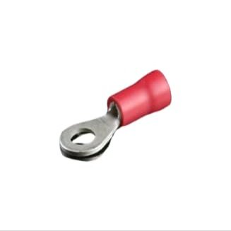 10 PACK 1000 PCS RED #8 18/22 GAUGE INSULATED HEATSHRINK RING TERMINAL