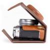 MegaGear Ever Ready Genuine Leather Camera Case Compatible with Fujifilm X100F, Brown (MG1482) view 2