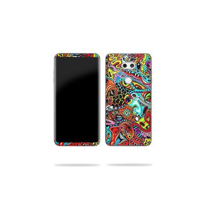MightySkins Skin Compatible with LG V30 - Acid Trippy | Protective, Durable, and Unique Vinyl Decal wrap Cover | Easy to Apply, Remove, and Change Styles | Made in The USA