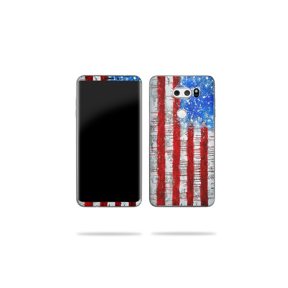 MightySkins Skin Compatible with LG V30 - Colors Dont Run | Protective, Durable, and Unique Vinyl Decal wrap Cover | Easy to Apply, Remove, and Change Styles | Made in The USA