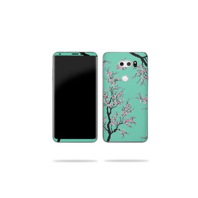 MightySkins Skin Compatible with LG V30 - Cherry Blossom Tree | Protective, Durable, and Unique Vinyl Decal wrap Cover | Easy to Apply, Remove, and Change Styles | Made in The USA