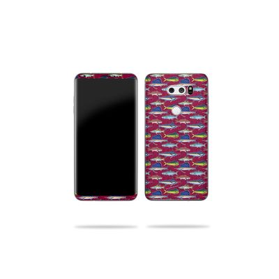 MightySkins Skin Compatible with LG V30 - Saltwater Collage | Protective, Durable, and Unique Vinyl Decal wrap Cover | Easy to Apply, Remove, and Change Styles | Made in The USA
