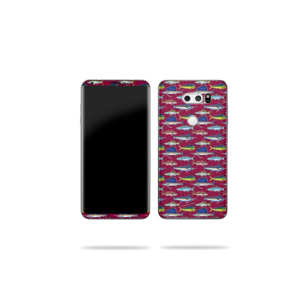 MightySkins Skin Compatible with LG V30 - Saltwater Collage | Protective, Durable, and Unique Vinyl Decal wrap Cover | Easy to Apply, Remove, and Change Styles | Made in The USA