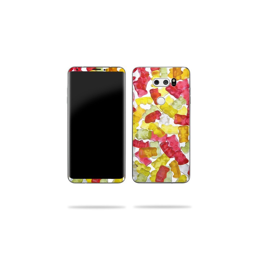 MightySkins Skin Compatible with LG V30 - Gummy Bears | Protective, Durable, and Unique Vinyl Decal wrap Cover | Easy to Apply, Remove, and Change Styles | Made in The USA