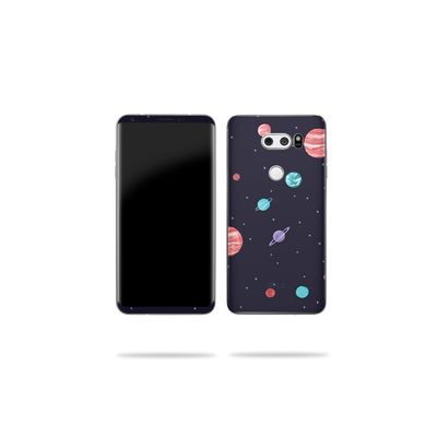 MightySkins Skin Compatible with LG V30 - Bright Night Sky | Protective, Durable, and Unique Vinyl Decal wrap Cover | Easy to Apply, Remove, and Change Styles | Made in The USA