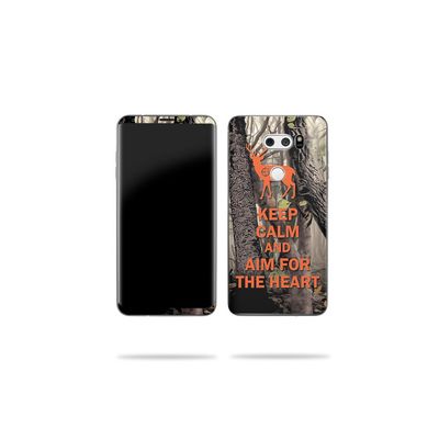 MightySkins Skin Compatible with LG V30 - Deer Hunter | Protective, Durable, and Unique Vinyl Decal wrap Cover | Easy to Apply, Remove, and Change Styles | Made in The USA