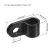 uxcell 200Pcs Nylon R-Type Cable Clamp Organizer 7.9mm Black CC-1.5 view 3