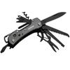 HONZIN Swiss Small Pocket Knife, 15 in 1 Multitool Knife with Bottle Opener, Saw, Screwdrivers, Nail File, Window Breaker and More-for Outdoor, Camping, Fishing, Survival, Hiking, Gifts for Men view 1