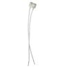 Speller 20 pcs G8 Base Porcelain Halogen Socket G8 LED Light Bulb Ceramic Socket with 6" Leads Wire Connector for Retrofit Halogen Light Bulb view 2