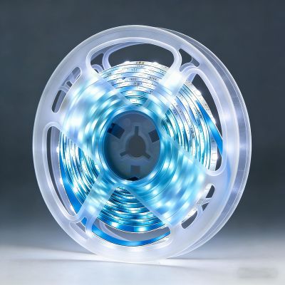 iNextStation SMD2835 16.4FT 6000K 12V White LED Strip Lights Without Plug