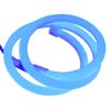 XUNATA 66ft LED Neon Rope Light, DC 12V 2835 Round Tube Flexible 360 Degree LED Neon Strip Lights, 2400 Units LED Waterproof Neon Rope Light for Decoration(Blue) view 1