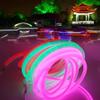 XUNATA 23ft LED Neon Rope Light, DC 12V 2835 Round Tube Flexible 360 Degree LED Neon Strip Lights, 840 Units LED Waterproof Neon Rope Light for Decoration(Green) view 4