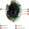 ACTi E96 5MP Indoor Mini Fisheye Dome with Basic WDR, Fixed Lens, f1.19mm/F2.0 (HOV:189.7 (Overview Area), 115.7 (High Detail Area)), H.264, DNR, MicroSDHC/MicroSDXC, PoE, IK08 view 2