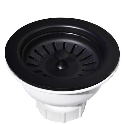 Native Trails DR320-MB 3.5" Basket Strainer, Matte Black