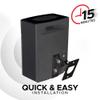 Sound Bass Soundtouch 10 Wall Mounting Kit for Bose Sound Touch 10, Black, Complete with Mounting Accessories, Designed in The UK by Soundbass view 2