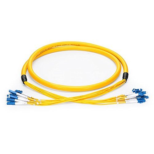 12 Core 24 Core 48core 72core 144core LC SingleMode Bunch Fiber Optic Patch Cable (5m, 48core)
