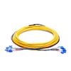 12 Core 24 Core 48core 72core 144core LC SingleMode Bunch Fiber Optic Patch Cable (5m, 48core) view 2