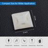 10Gtek Self Adhesive Cable Tie Mounts - 3M Strongly Adhesive-Backed Zip Tie Base Holders for Home, Office Cable Wire Management(21mm x 21mm, White, 100pack) view 2
