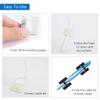 10Gtek Self Adhesive Cable Tie Mounts - 3M Strongly Adhesive-Backed Zip Tie Base Holders for Home, Office Cable Wire Management(21mm x 21mm, White, 100pack) view 4