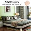 SHANOER Wood Bed Lifters 4 Inch Tall Bed Risers Furniture Riser Heavy Duty Bed Lifts for Sofa and Computer Table view 2