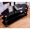 Trustiwood Floor TV Stand with Mount,3-in-1 Flat Panel Entertainment Stand for 32 to 65 inch Plasma LCD LED Flat or Curved Screen TVs Components view 3