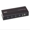 Aten 4 Port USB KVM Switch 4-Port USB KM Switch, Black, CS724KM-AT (4-Port USB KM Switch, Black) view 4