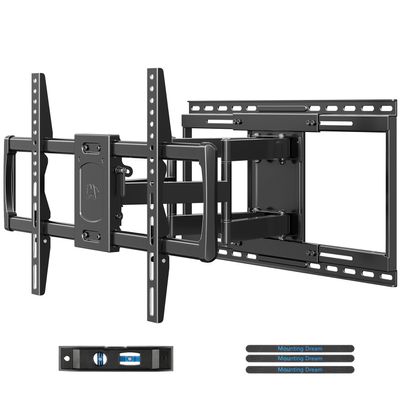 Mounting Dream Sliding TV Wall Mount for 42-86" TVs, Full Motion Articulating Dual Arms, Easy TV Centering, Max VESA 600x400mm, 132 lbs, MD2198