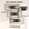 Mounting Dream Sliding TV Wall Mount for 42-86" TVs, Full Motion Articulating Dual Arms, Easy TV Centering, Max VESA 600x400mm, 132 lbs, MD2198 view 2