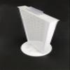All White 2-sided Revolving Pegboard Countertop Display (19 x 8.5 Inches) view 2