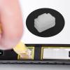 Antrader 24 Pcs Silicone Ethernet Hub Port RJ-45 Anti Dust Cover Cap Protector Plug,White view 2