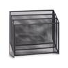 Zeller Newspaper Stand Mesh, Charcoal, 32 x 9 x 29.5 cm view 1