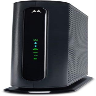 Motorola MG7550 Modem Wi-Fi Router Combo with Power Boost , Approved by Comcast Xfinity, Cox, Charter Spectrum-AC1900 Wi-Fi Speed(16x4 DOCSIS 3.0)-Renewed