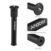 Andoer Camera Extension Pole - Extendible Tripod Center Column Shaft, Aluminum Alloy Mono Pole Extension Tube, Carbon Fibre Centre Column view 2