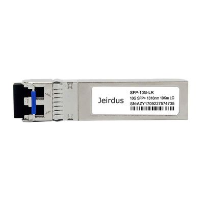 Jeirdus for Intel E10GSFPLR, 10G SFP LR SFP+ Transceiver Module, 10GBase-LR (SMF, 1310nm, 10KM, LC, DDM)