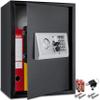 KESSER Caja fuerte electrnica Caja fuerte de pared 50 x 35 x 34,5, negro view 1