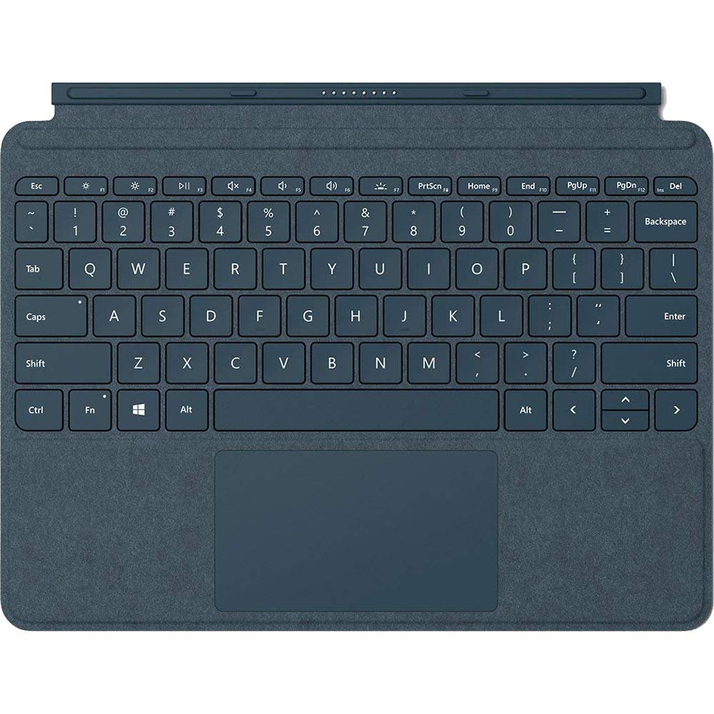 Microsoft Surface Go Alcantara Signature Type Cover, Model 1840 (KCS-00021) Cobalt Blue