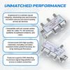 Cables Direct Online 4 Way Bi-Directional 5-2300 MHz Indoor and Outdoor Waterproof Coaxial Antenna Splitter for RG6 RG59 Coax Cable Satellite HDTV (4 Ports) view 4