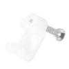 uxcell Flat Cable Clip Nail Coaxial Tacks Wire Clips 6mm White 200pcs view 3