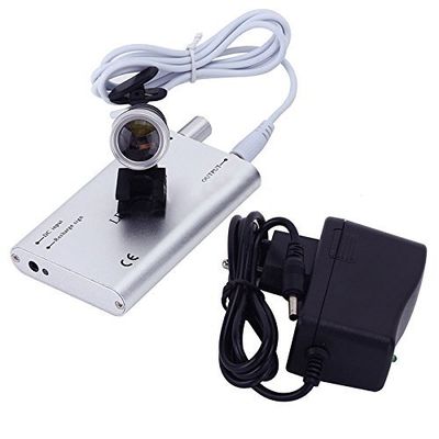 BoNew 3W Portable Head Light Silver for Binocular Optical Glass Loupe