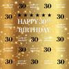 AOFOTO 7x7ft Happy 30th Birthday Background 30 Years Old Party Decoration Photography Backdrop Abstract Shiny Stars Glitter Spots Banner Youth Adult Man Woman Bday Photo Studio Props Vinyl Wallpaper view 1