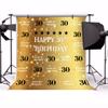 AOFOTO 7x7ft Happy 30th Birthday Background 30 Years Old Party Decoration Photography Backdrop Abstract Shiny Stars Glitter Spots Banner Youth Adult Man Woman Bday Photo Studio Props Vinyl Wallpaper view 2